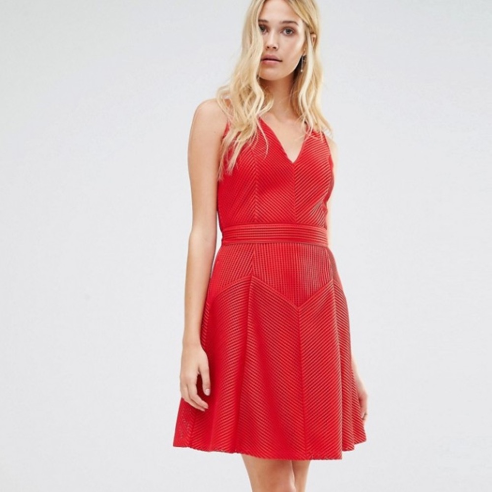 REISS Red dress